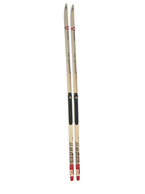 Vist Large View of Product Image Which is Used Fischer SUMMIT CROWN Mens XC Ski/Binding 208 cm