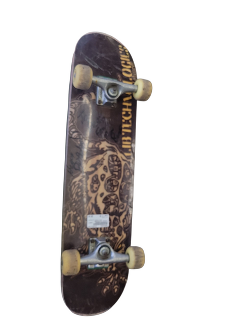 Vist Large View of Product Image Which is Used LIBTECH SKATEBOARD Complete Skateboard Brown 7 1/2"