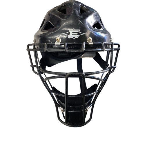 Vist Large View of Product Image Which is Used Easton CATCHERS HELMET Catchers Helmet w/Mask Black LG