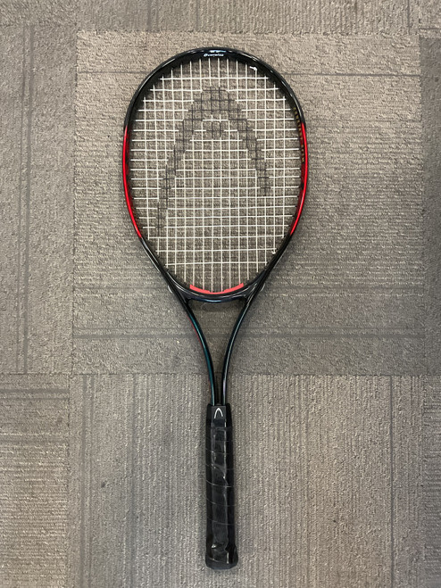 Vist Large View of Product Image Which is Used Head PROFESSIONAL XL Adult Tennis Racquet Green 4 1/2"