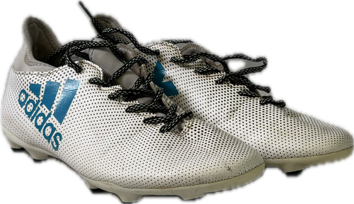 Vist Large View of Product Image Which is Used Adidas TECHFIT Soccer Cleats White Senior 10