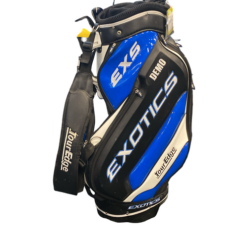 Vist Large View of Product Image Which is Used Tour Edge EXS GOLF BAG Mens Stand Bag Royal Blue