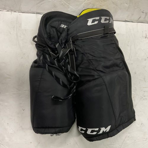 Vist Large View of Product Image Which is Used CCM TACKS 9550 Youth Pant Black And Yellow LG