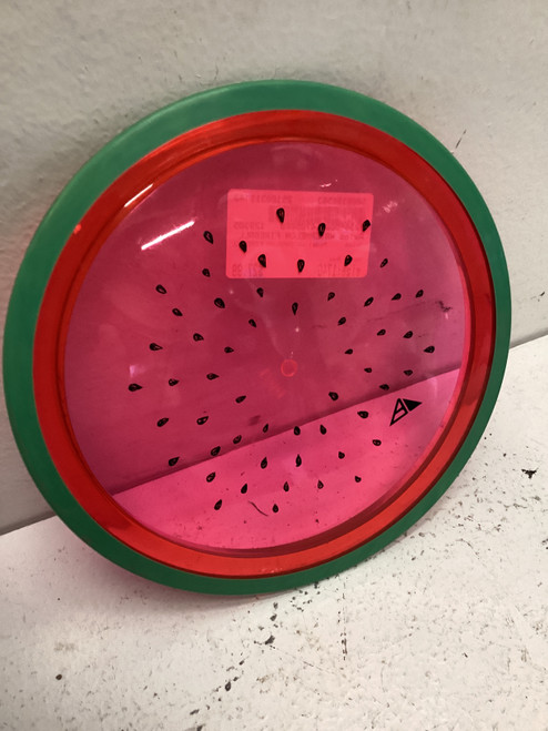 Vist Large View of Product Image Which is Used Axiom WATERMELON FIREBALL Disc Golf Driver Red 174g