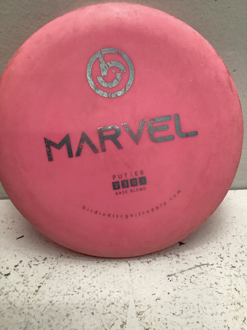 Vist Large View of Product Image Which is Used MARVEL Disc Golf Putter Pink 176g