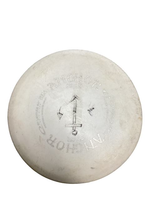 Vist Large View of Product Image Which is Used ANCHOR Disc Golf Mid Range White