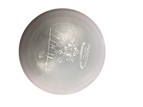 Vist Large View of Product Image Which is Used Innova DX DESTROYER Disc Golf Driver Grey