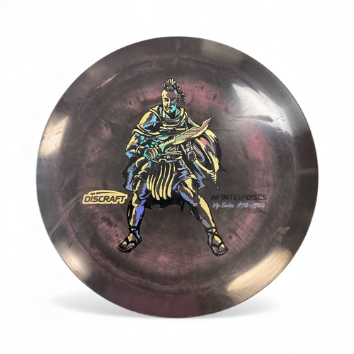 Vist Large View of Product Image Which is Used Discraft MACHETE Disc Golf Driver Black 175g