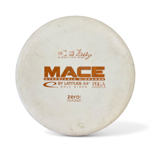 Vist Large View of Product Image Which is Used Latitude 64 MACE Disc Golf Mid Range White 175g