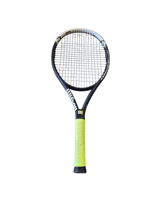 Vist Large View of Product Image Which is Used Wilson HYPER HAMMER Adult Tennis Racquet Black Unknown