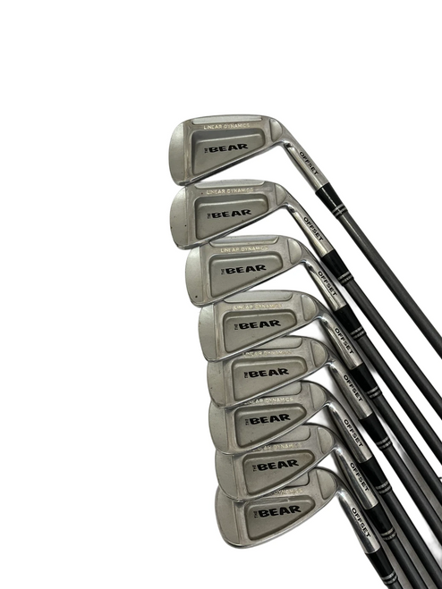 Vist Large View of Product Image Which is Used Nicklaus The Bear Mens 3-PW RH Iron Set