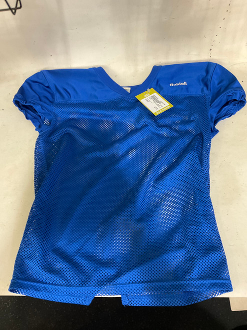Vist Large View of Product Image Which is Used Riddell PRACTICE JERSEY FB Top Youth Royal Blue LG