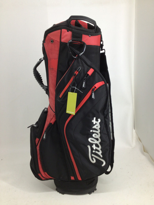 Vist Large View of Product Image Which is Used Titleist THE BOULDERS 14 WAY STAND BAG Mens Stand Bag Red