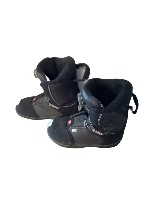Vist Large View of Product Image Which is Used Head JR BOA Boys Snowboard Boots Black Youth 06.0