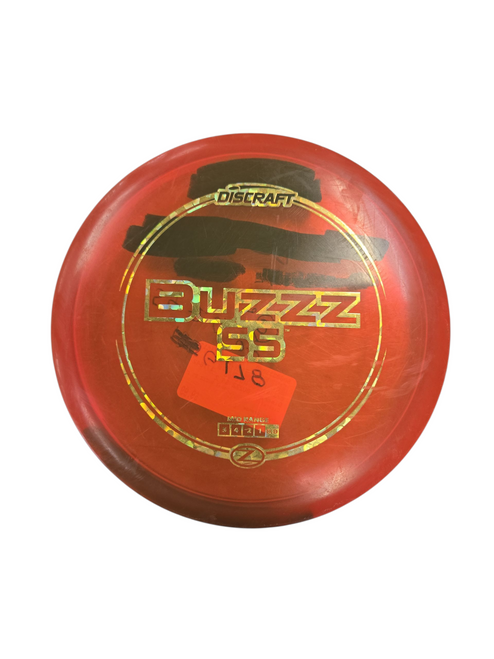 Vist Large View of Product Image Which is Used Discraft BUZZZ SS Z Disc Golf Mid Range Orange