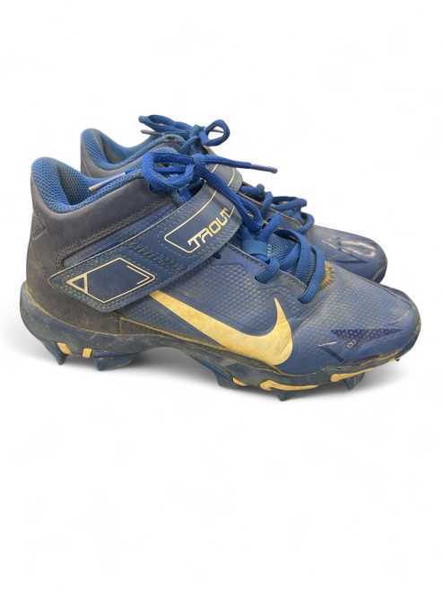 Vist Large View of Product Image Which is Used Nike MIKE TROUT BB/SB Cleats Royal Blue Junior 04