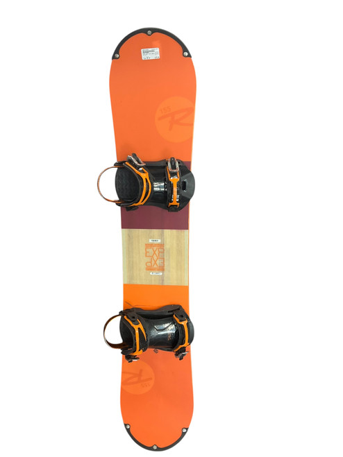 Vist Large View of Product Image Which is Used Rossignol EXP Mens Board/Bindings Orange 155 cm