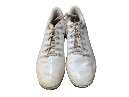 Vist Large View of Product Image Which is USED Nike DQ5114-001 BB/SB Cleats White Senior 10.5