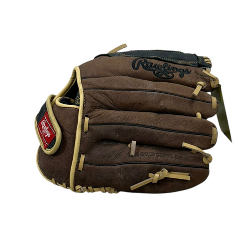Vist Large View of Product Image Which is Used Rawlings MARK OF A PRO RBG36BC BB/SB Glove LH Throw Brown 12 1/2"