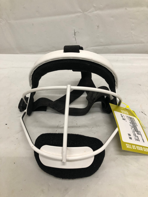 Vist Large View of Product Image Which is Used RIP-IT DEF PRO FIELDERS MASK BB/SB Fielders Mask White MD