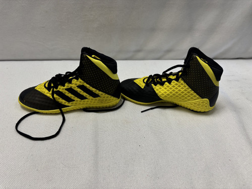 Vist Large View of Product Image Which is Used Adidas Wrestling Shoes Black Junior 04.5