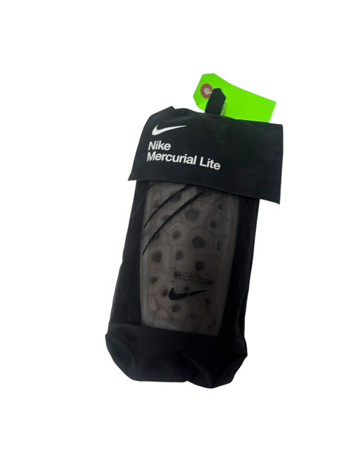 Vist Large View of Product Image Which is Used Nike MERCURIAL LITE Soccer Shin Guards White 5'3" - 5'7"