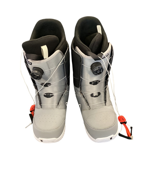 Vist Large View of Product Image Which is Used Burton HIGHLINE BOA Mens Snowboard Boots Grey Senior 12