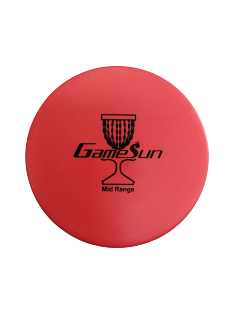 Vist Large View of Product Image Which is Used GAMESUN Disc Golf Mid Range Red 152g