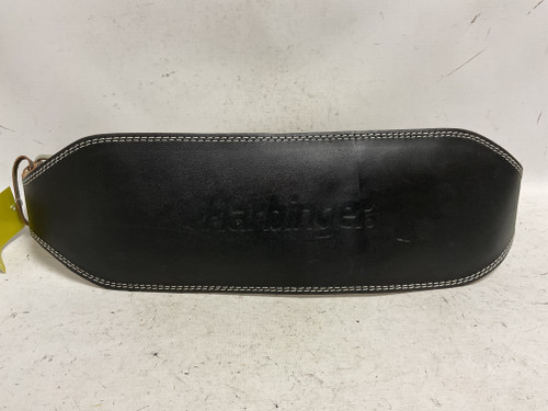 Vist Large View of Product Image Which is Used Harbinger Black Weight Lifting Belt
