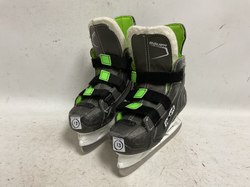 Vist Large View of Product Image Which is Used Bauer XLS Youth Hockey Skate Youth 13.0