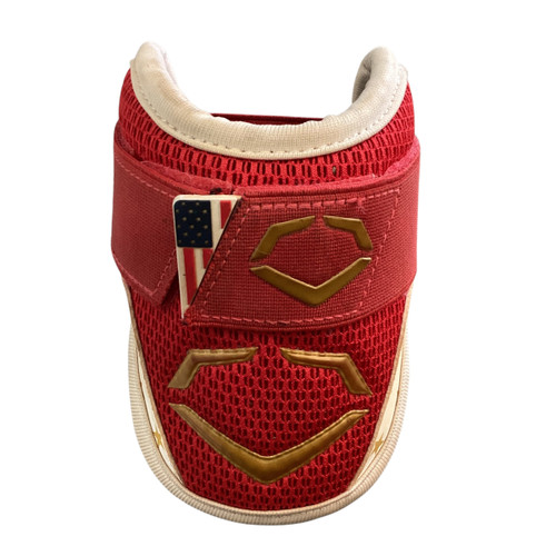 Vist Large View of Product Image Which is Used Evoshield BB/SB Elbow Protector Red