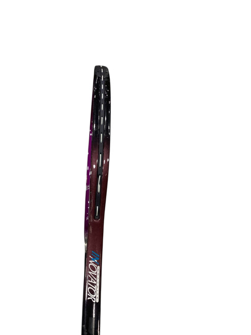 Vist Large View of Product Image Which is Used Pro Kennex GRAPHITE INFINITY Adult Tennis Racquet Purple 4 3/8"