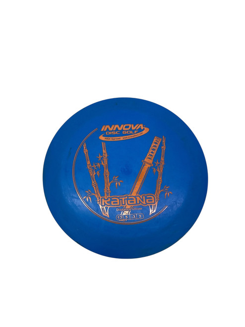 Vist Large View of Product Image Which is Used Innova KATANA DISTANCE DRIVER Disc Golf Driver Royal Blue