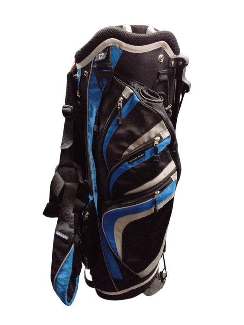 Vist Large View of Product Image Which is Used Tommy Armour Mens Stand Bag Royal Blue