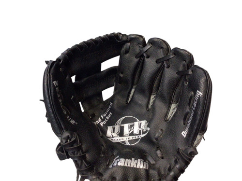Vist Large View of Product Image Which is Used Franklin RTP BB/SB Glove T-ball Black 9 1/2"