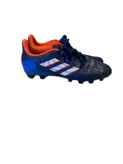 Used Adidas Soccer Cleats Navy Blue Junior 05 11095-S000099781 Vist Large View of Product Image Which is Used Adidas Soccer Cleats Navy Blue Junior 05