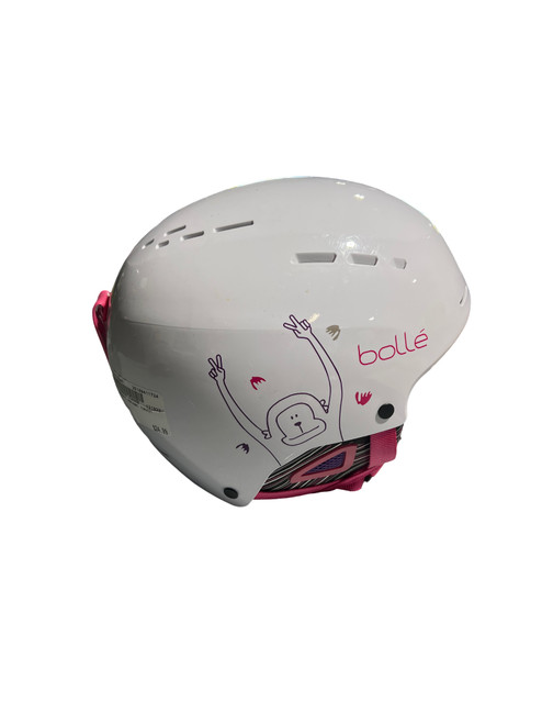 Vist Large View of Product Image Which is Used Snowsport Helmet Youth White SM