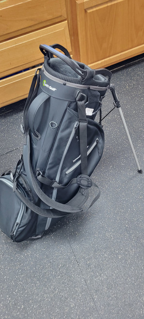 Vist Large View of Product Image Which is Used ONE WITH GOLF X PRESS 3.5 4 WAY Mens Stand Bag Black