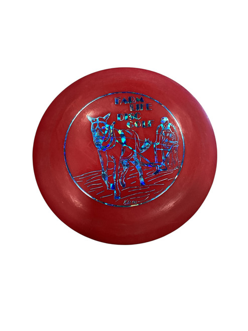 Vist Large View of Product Image Which is Used Innova DX KATANA Disc Golf Driver Red