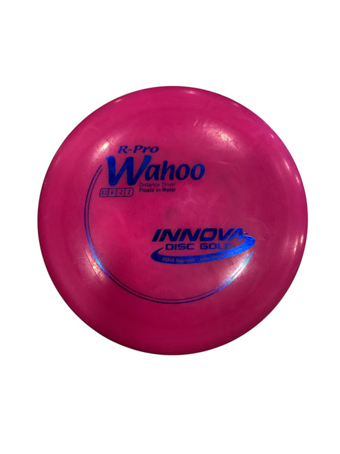 Vist Large View of Product Image Which is Used Innova R-PRO WAHOO Disc Golf Driver Pink