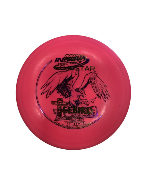 Vist Large View of Product Image Which is Used Innova DX TEEBIRD Disc Golf Driver Pink