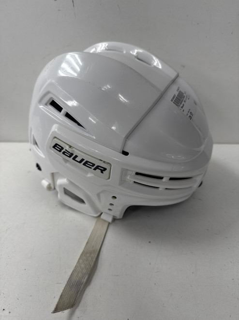 Vist Large View of Product Image Which is Used Bauer IMS 5.0 Hockey Helmet Only White SM