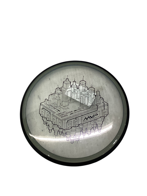 Vist Large View of Product Image Which is Used MVP CURCUIT CHALLENGE 2025 MID Disc Golf Mid Range White