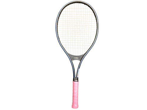 Vist Large View of Product Image Which is Used Prince SERIES 110 Adult Tennis Racquet Black 4 1/4"