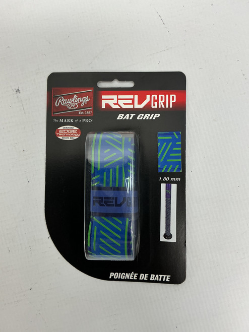 Vist Large View of Product Image Which is New R RevGrip 1.8 Lime/Blue