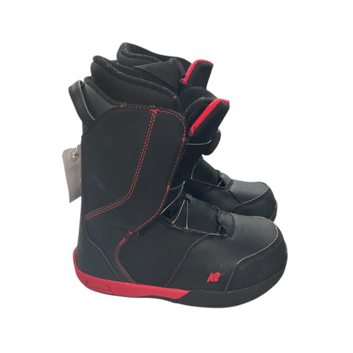 Vist Large View of Product Image Which is Used K2 VANDAL BOA Boys Snowboard Boots Black Junior 04