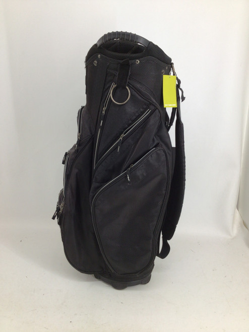 Vist Large View of Product Image Which is Used ACADEMY 14 WAY CART BAG Mens Cart Bag Black