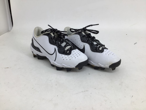 Vist Large View of Product Image Which is Used Nike DIAMOND JR 1.0 BB/SB CLEATS BB/SB Cleats White Junior 01
