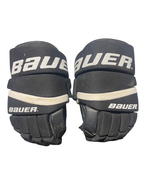 Vist Large View of Product Image Which is Used Bauer 100 IMPACT Senior Gloves Black 13"