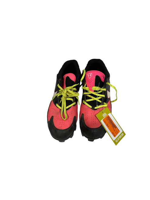 Vist Large View of Product Image Which is Used Under Armour BOUND BB/SB Cleats Pink Youth 08.0